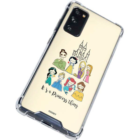 Disney Princess Its A Princess Thing Art Galaxy S20 FE Clear Case
